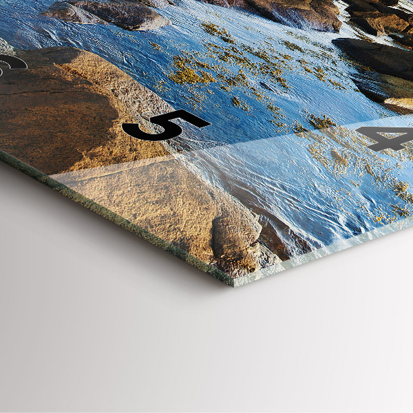 Square wall clock Annisquam Lighthouse