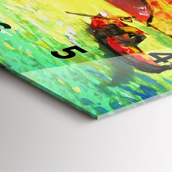 Square wall clock Venice Rialto Bridge