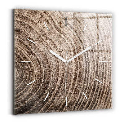 Square wall clock Trunk