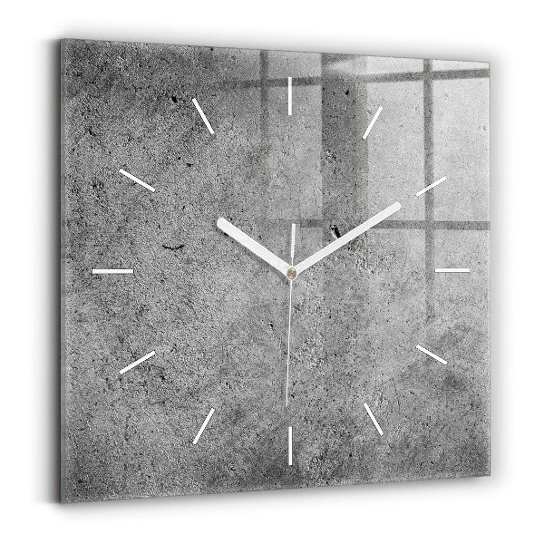Square wall clock Industrial wall