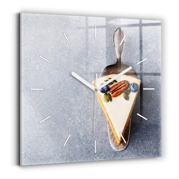 Square wall clock A piece of cake