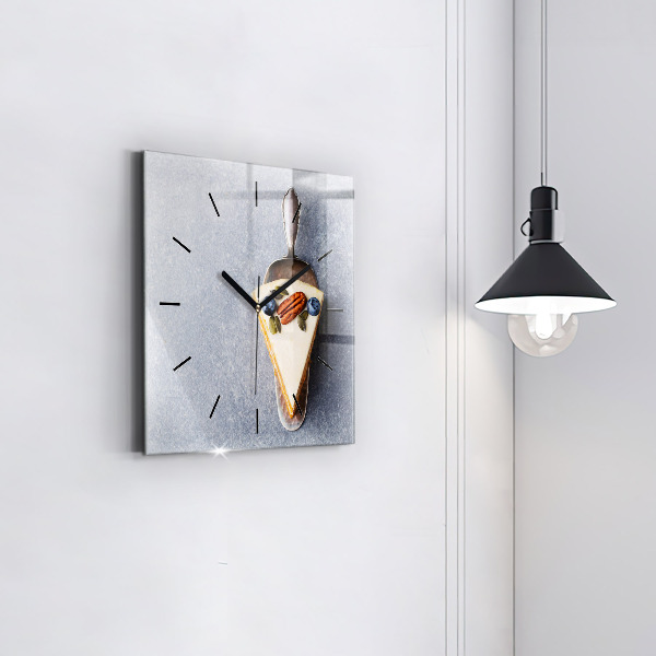 Square wall clock A piece of cake
