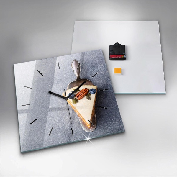 Square wall clock A piece of cake