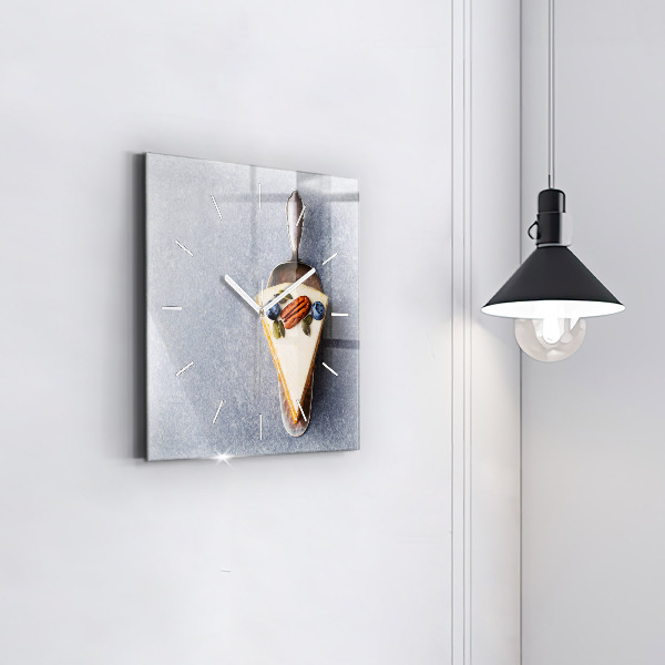 Square wall clock A piece of cake
