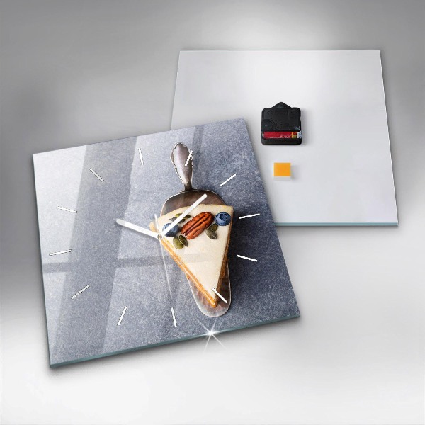 Square wall clock A piece of cake