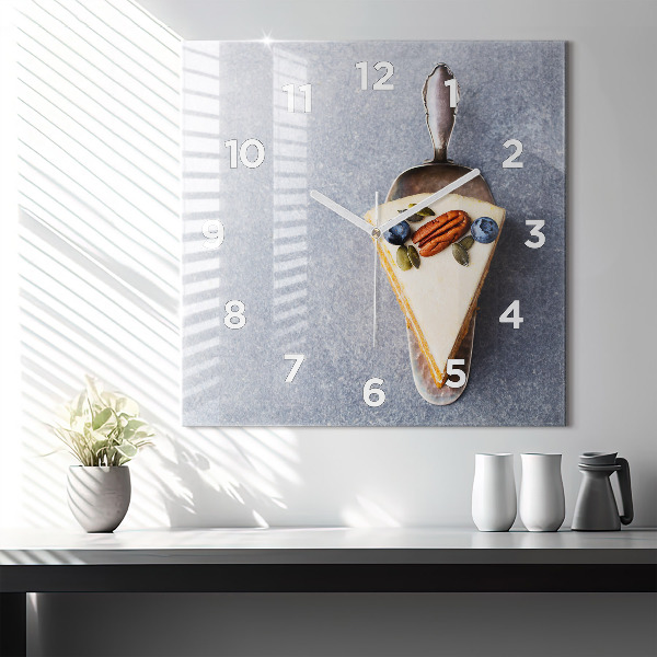 Square wall clock A piece of cake