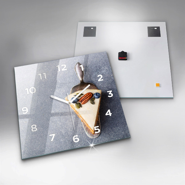 Square wall clock A piece of cake