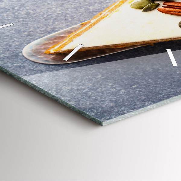 Square wall clock A piece of cake