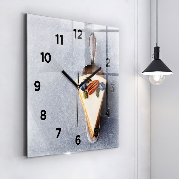 Square wall clock A piece of cake
