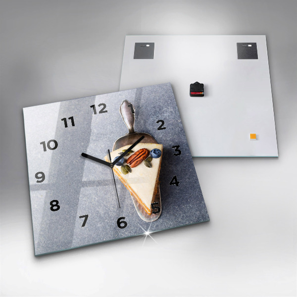 Square wall clock A piece of cake