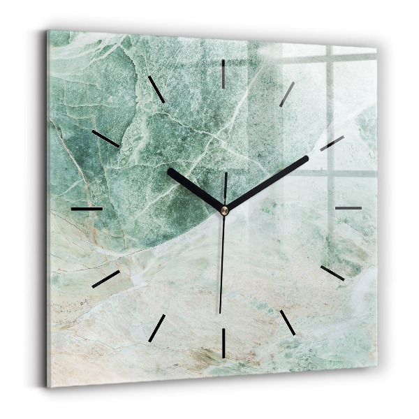 Square wall clock Marble Stone Texture