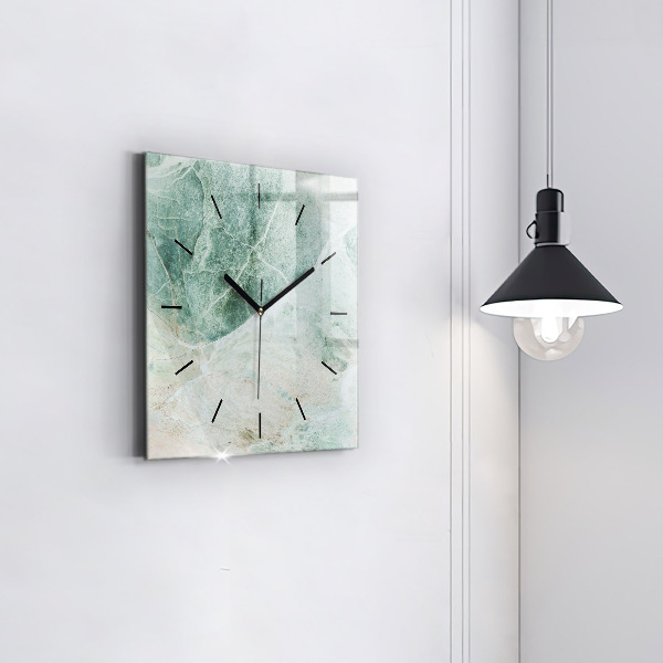 Square wall clock Marble Stone Texture