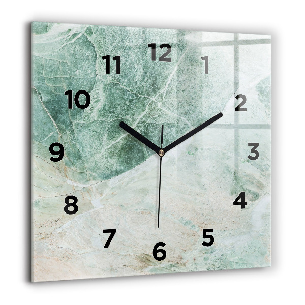 Square wall clock Marble Stone Texture