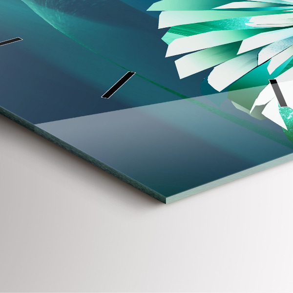 Square wall clock Image of a flying eagle