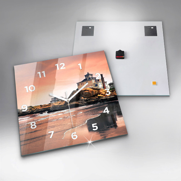Square wall clock Sherman Coast