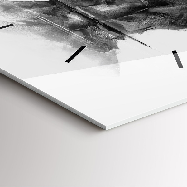 Square wall clock Cartoon bear