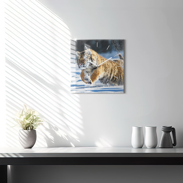 Square wall clock A Brave Step Forward