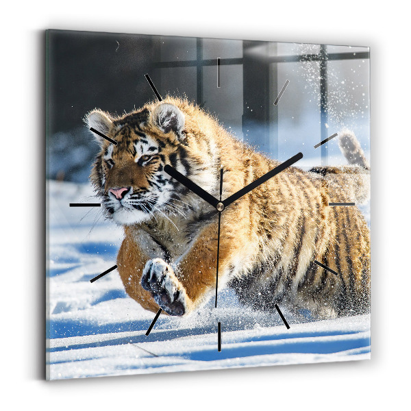 Square wall clock A Brave Step Forward