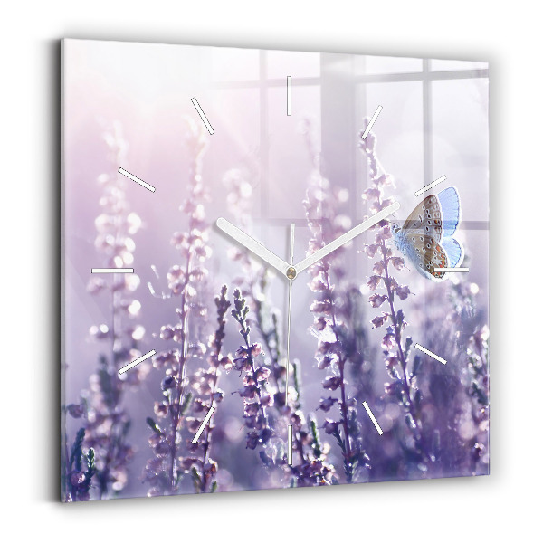 Square wall clock Abstraction