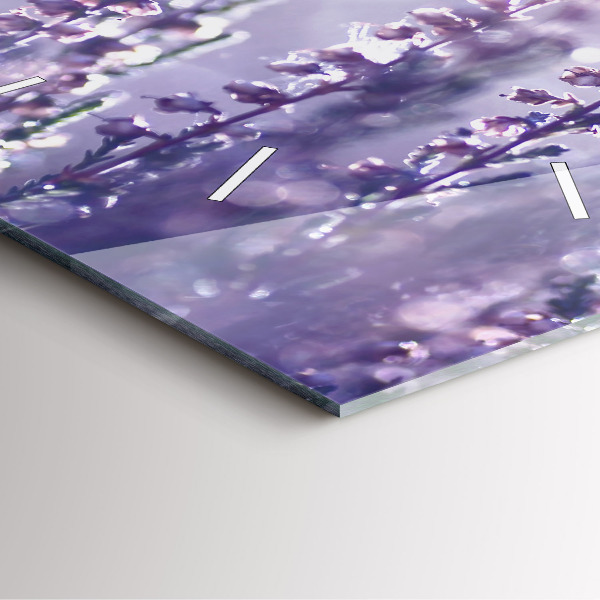 Square wall clock Abstraction