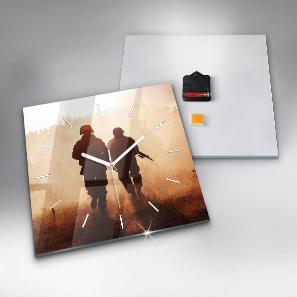 Square wall clock United States Marines