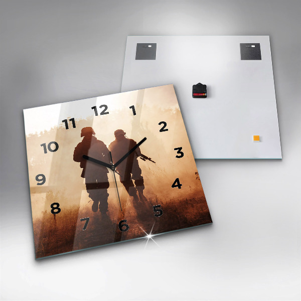 Square wall clock United States Marines