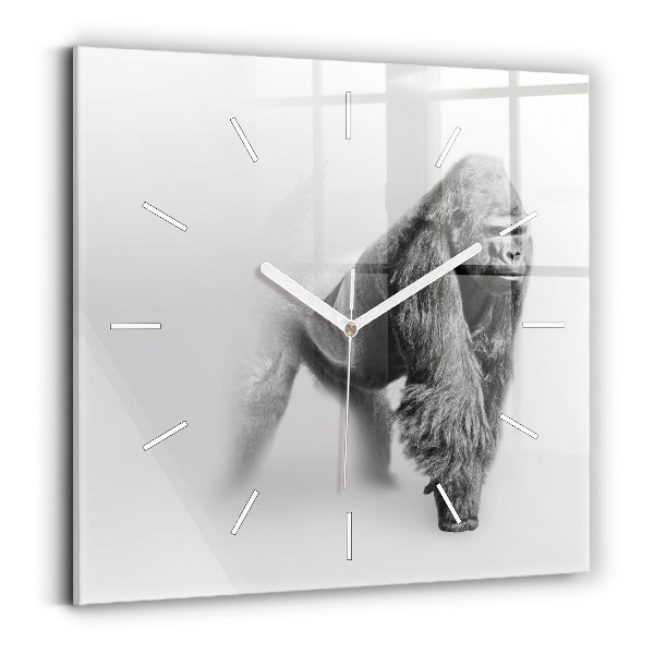 Square wall clock Animal Art Collection