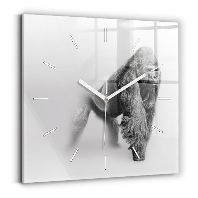 Square wall clock Animal Art Collection
