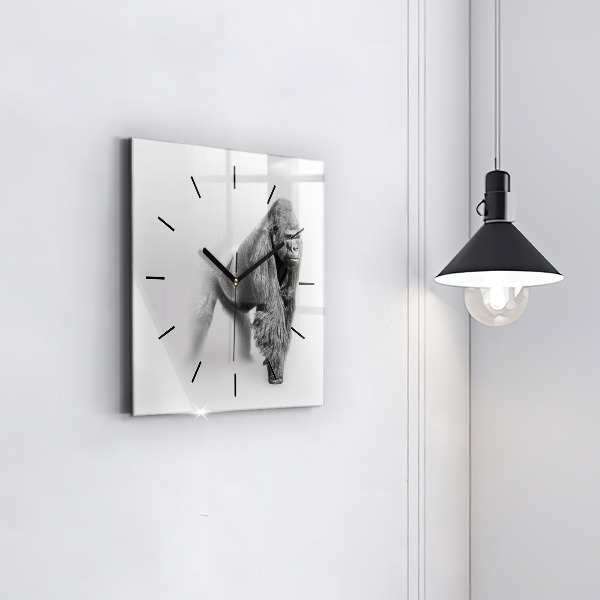 Square wall clock Animal Art Collection