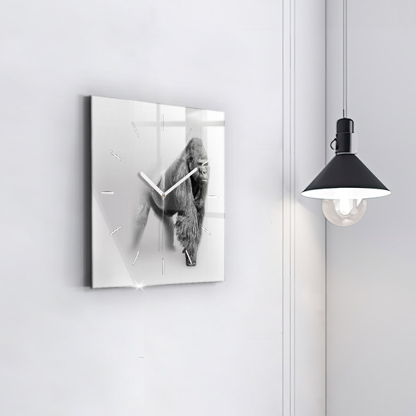 Square wall clock Animal Art Collection