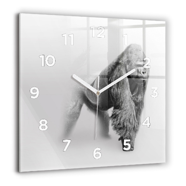 Square wall clock Animal Art Collection