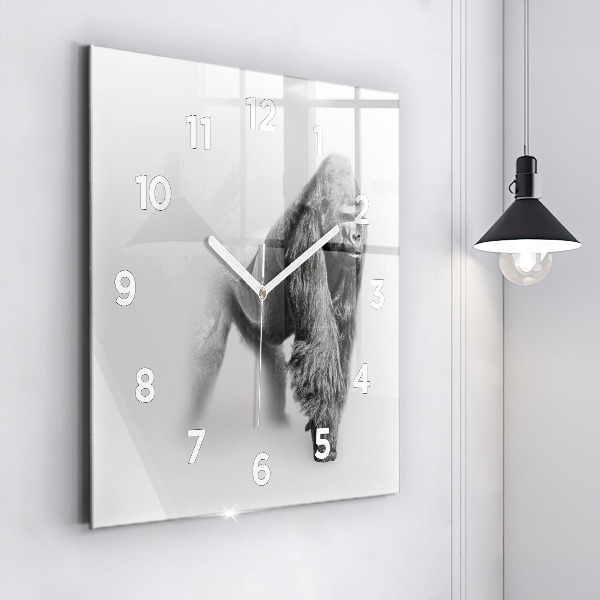 Square wall clock Animal Art Collection