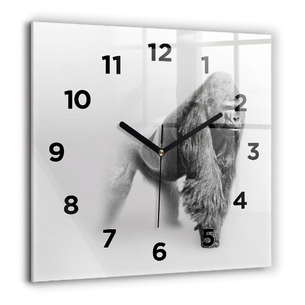 Square wall clock Animal Art Collection