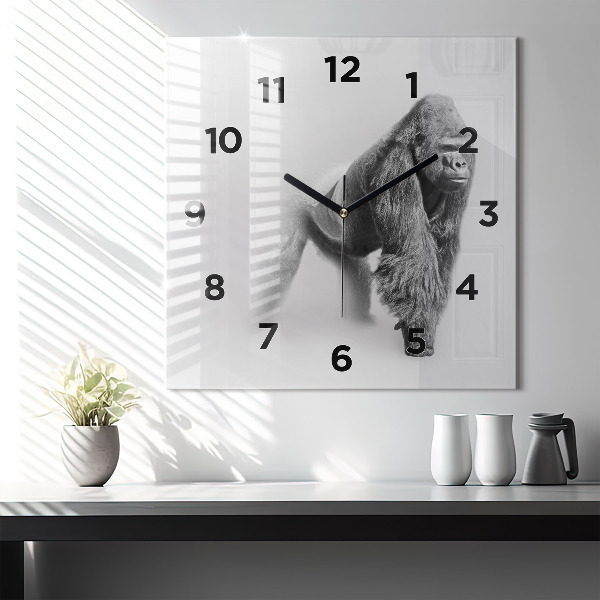 Square wall clock Animal Art Collection