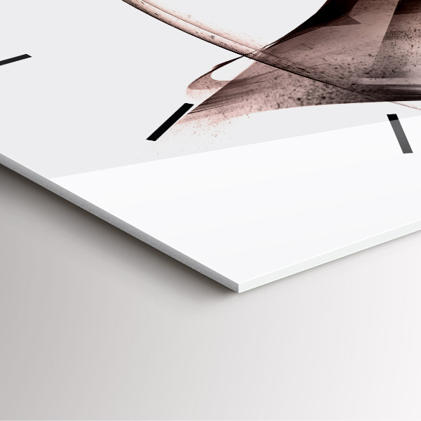 Square wall clock Painted Horse Profile