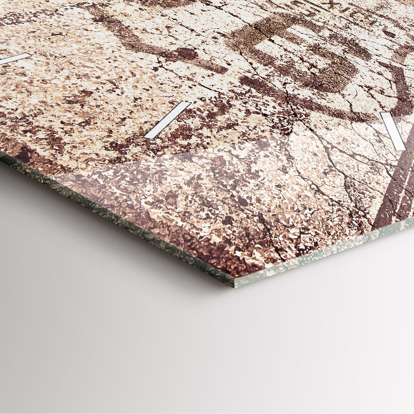 Square wall clock Route 66 USA