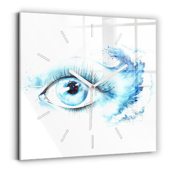 Square wall clock Sea Eye