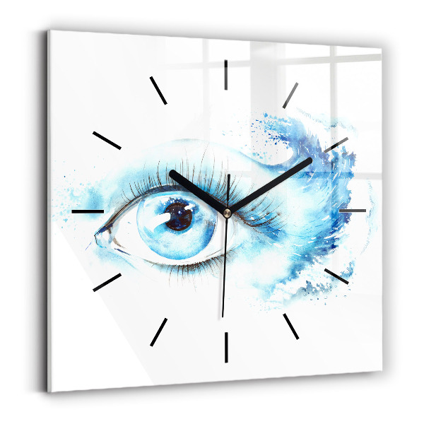 Square wall clock Sea Eye