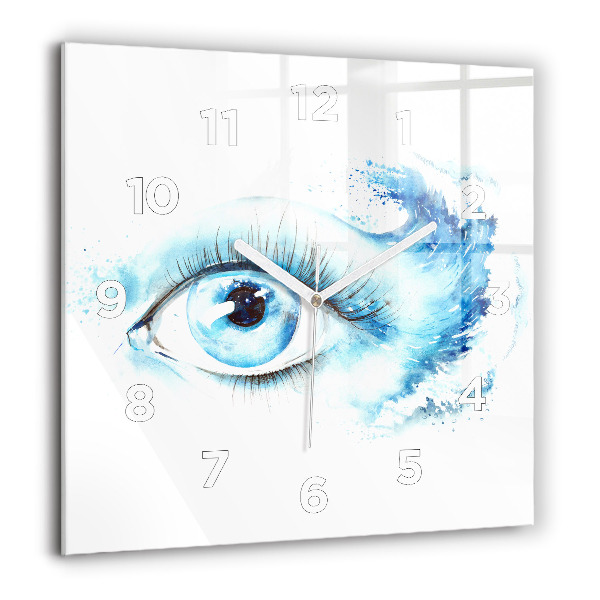 Square wall clock Sea Eye