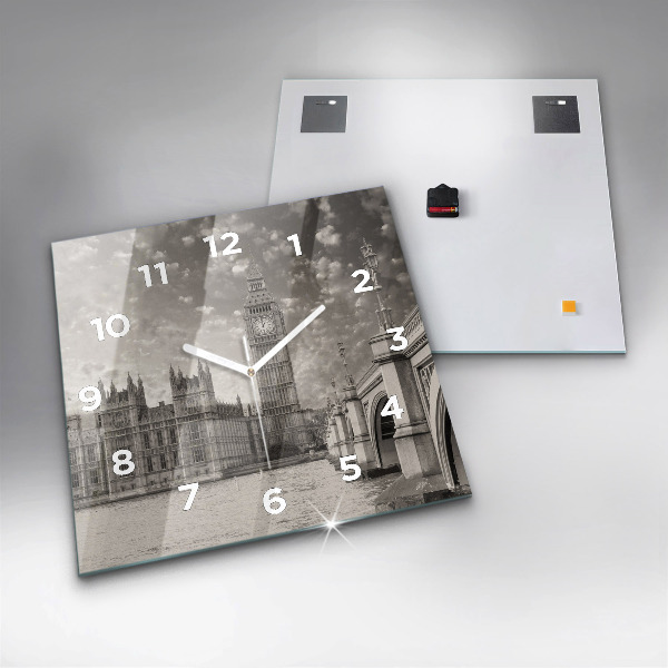 Square wall clock London England Big Ben