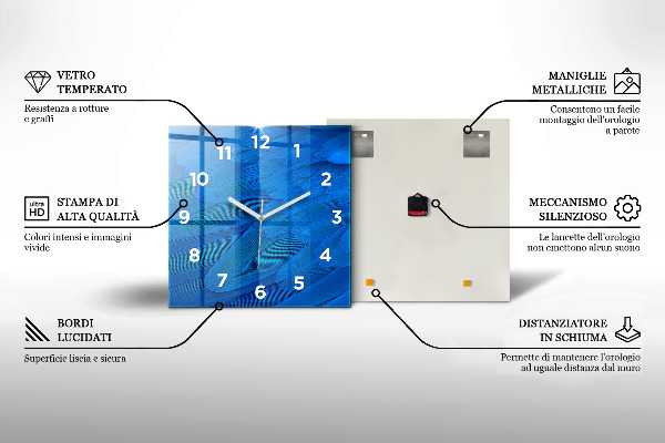 Square wall clock New York City taxis