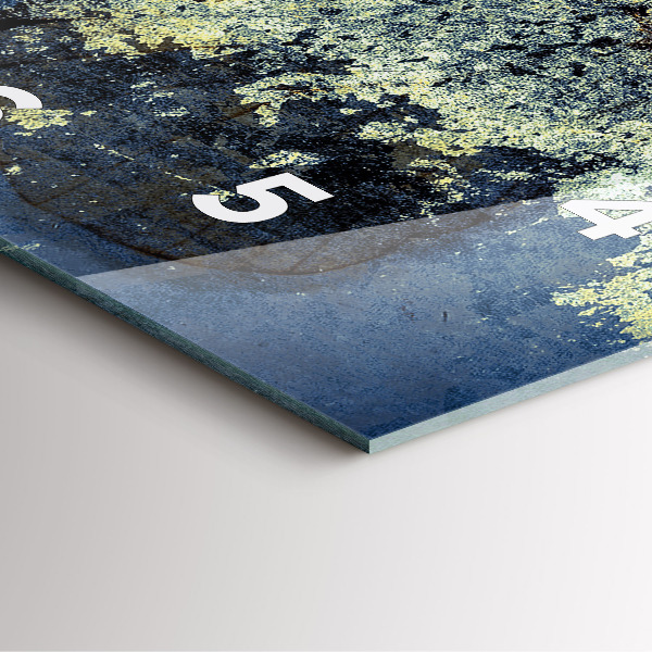 Square wall clock Butterfly vintage style