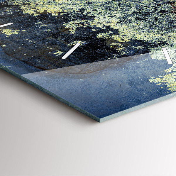 Square wall clock Butterfly vintage style