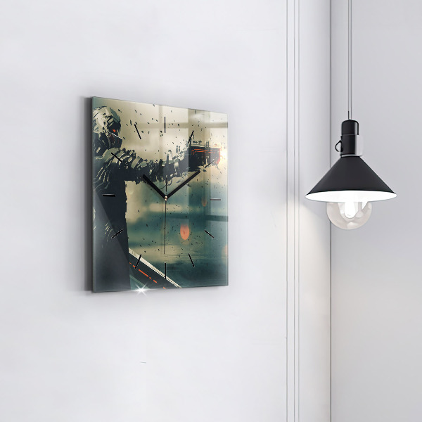 Square wall clock Lethal weapon game