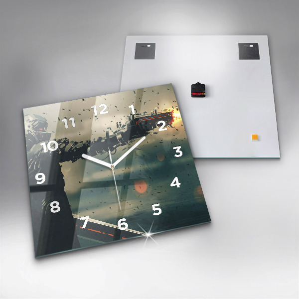 Square wall clock Lethal weapon game