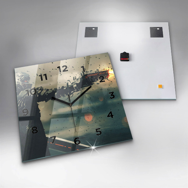 Square wall clock Lethal weapon game