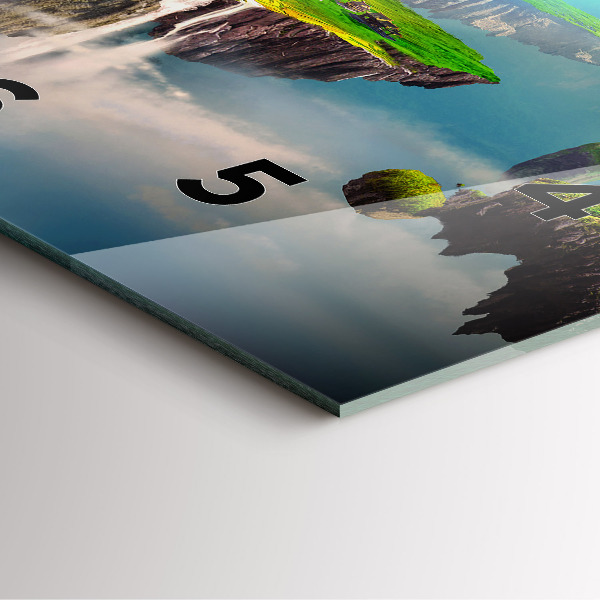 Square wall clock Chinese fantasy