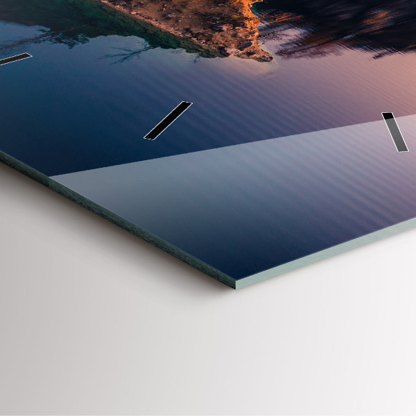 Square wall clock Krakow Lake Zakrzówek