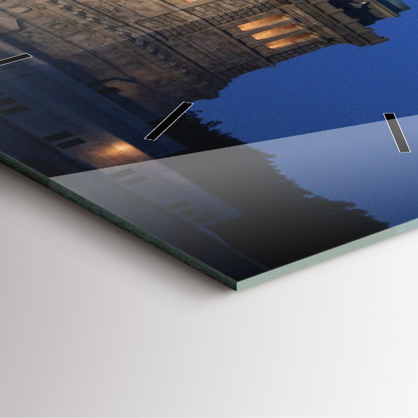 Square wall clock Statue of Liberty New York