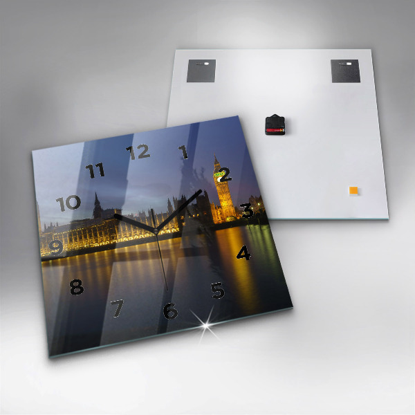 Square wall clock Winchester Palace London